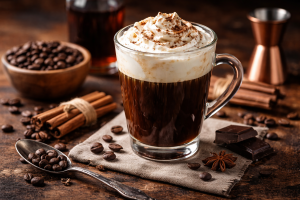 Receta de café Kiss of Fire: cóctel caliente de café con carácter