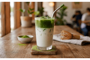 Receta de matcha latte iced: fresco, cremoso y así de fácil