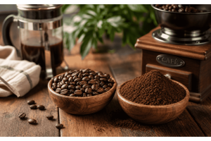 ¿Cuál es la diferencia entre café recién molido y café molido previamente?