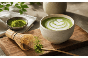 ¿Es saludable un matcha latte?
