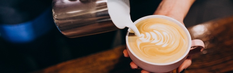 leche para cappuccino