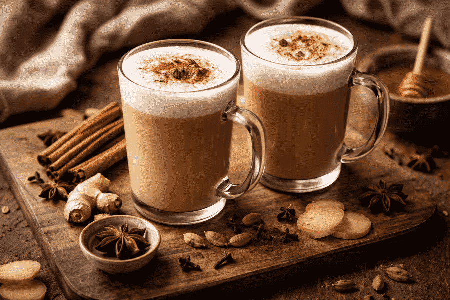 Chai latte: ¡hazlo tú mismo con especias auténticas!