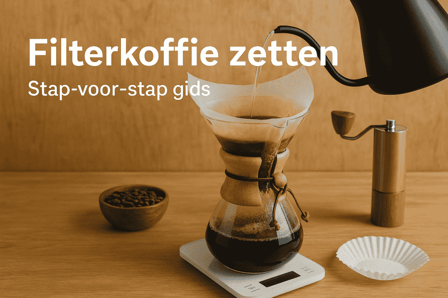 guía paso a paso de café de filtro