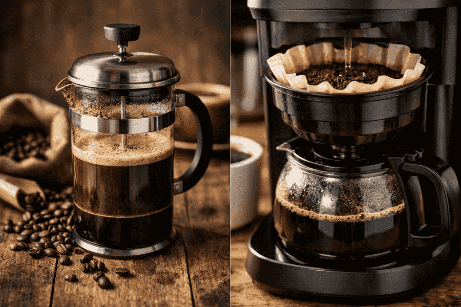 ¿Cuál es la diferencia entre French press y café de filtro?