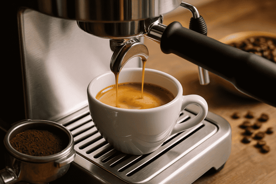 Pesando espresso