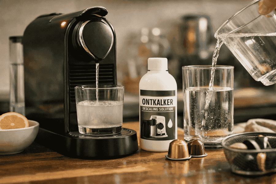 ¿Cómo descalcificar una máquina Nespresso?
