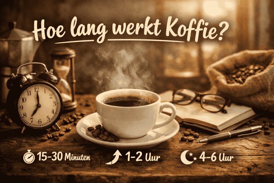¿Cuánto tarda en hacer efecto el café?