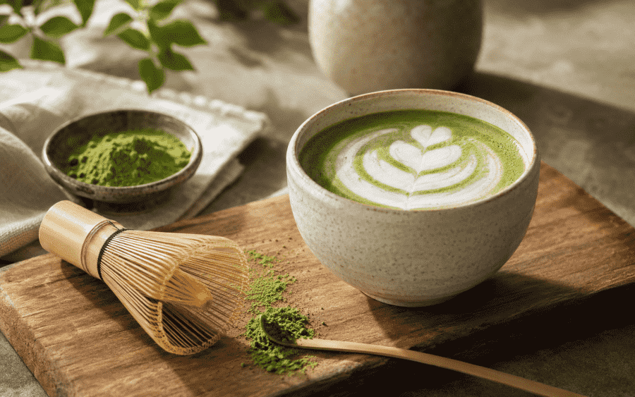 ¿Es saludable un matcha latte?