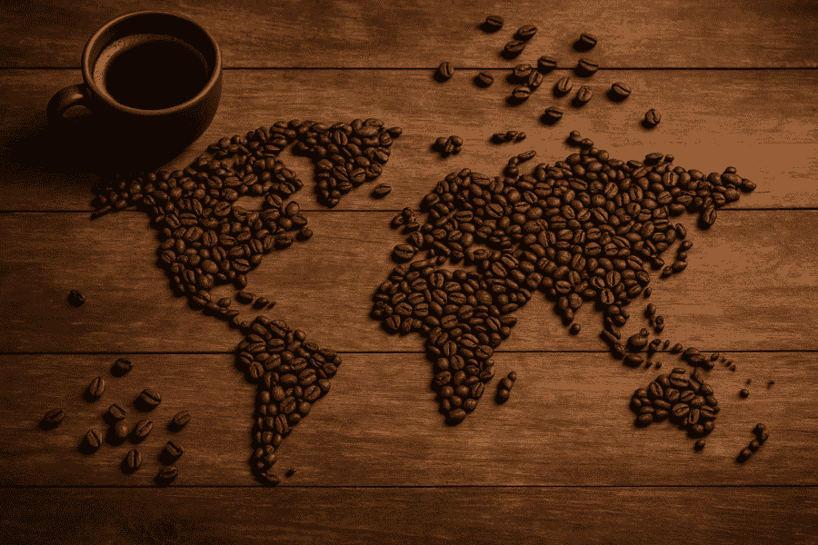 Países productores de café