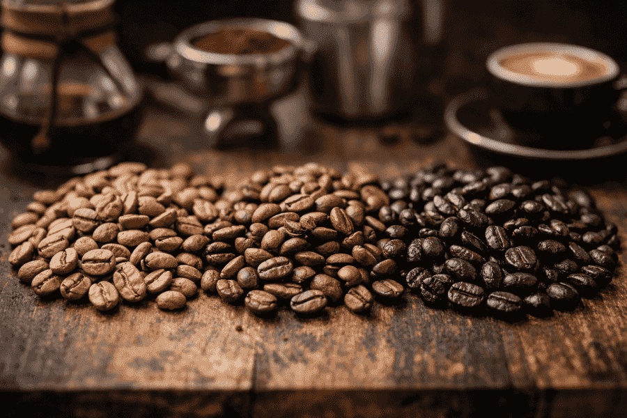 ¿Cuál es la diferencia entre light, medium y dark roast?