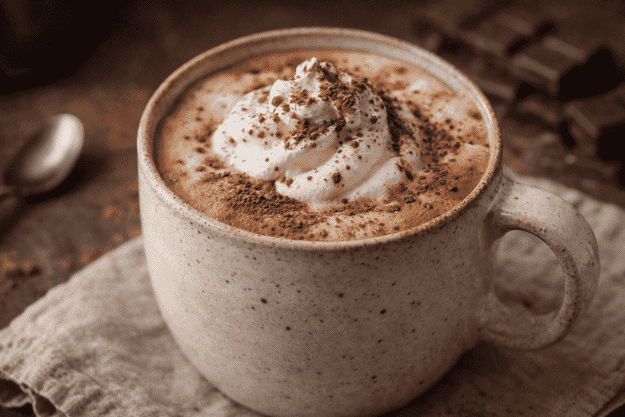 Mocha latte: receta cremosa con chocolate