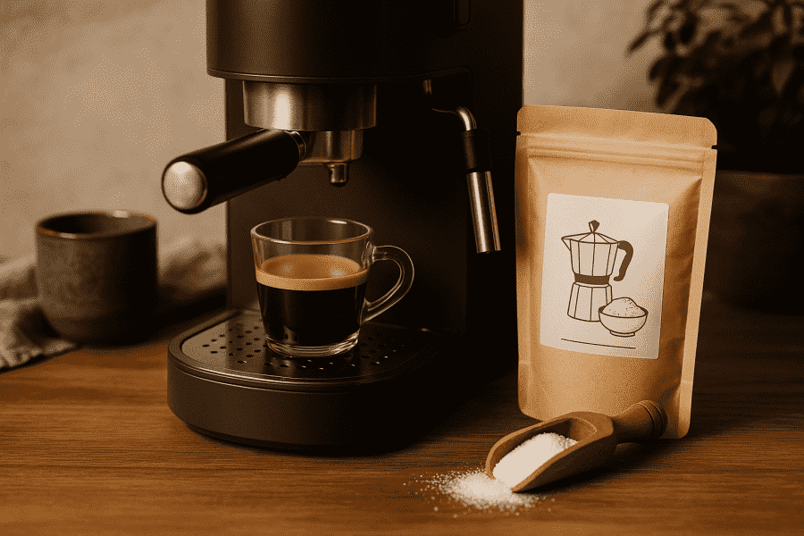 descalcificar cafetera espresso