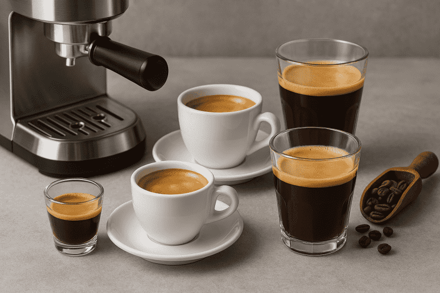 Espressos bien preparados
