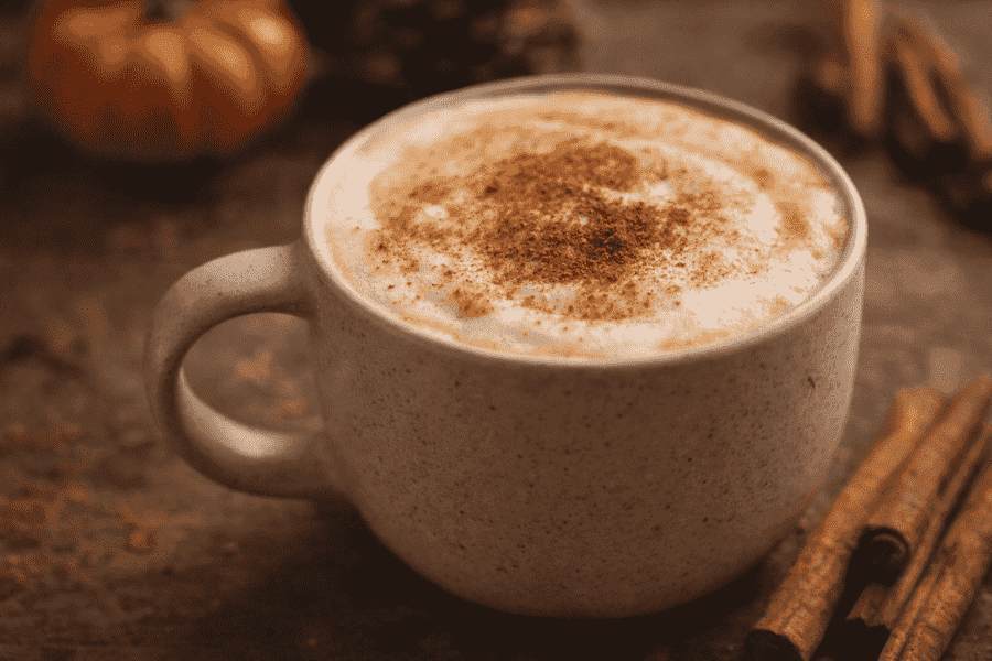 Pumpkin spice latte: una bebida otoñal especiada