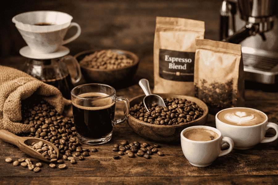 ¿Cuál es la diferencia entre granos de café single origin y blend?