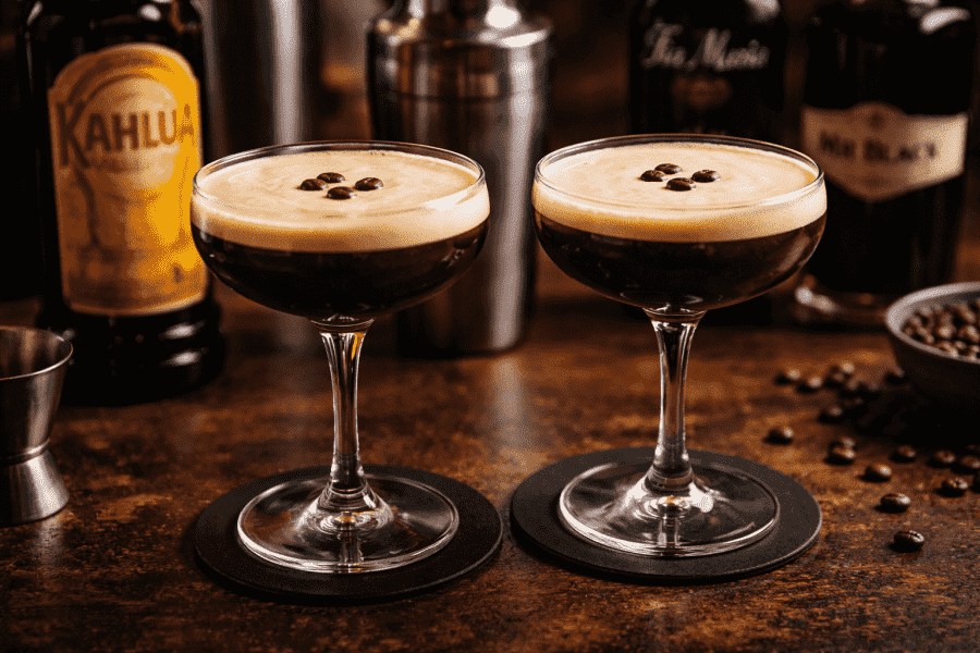 ¿Qué licor de café va en un Espresso Martini?