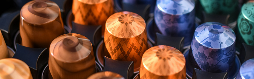 Koffiecupmachine met Nespresso capsules