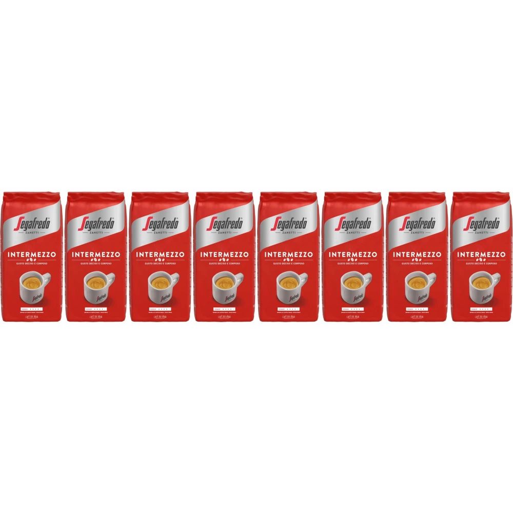Segafredo Intermezzo - café en grano - 8 x 1 kilo