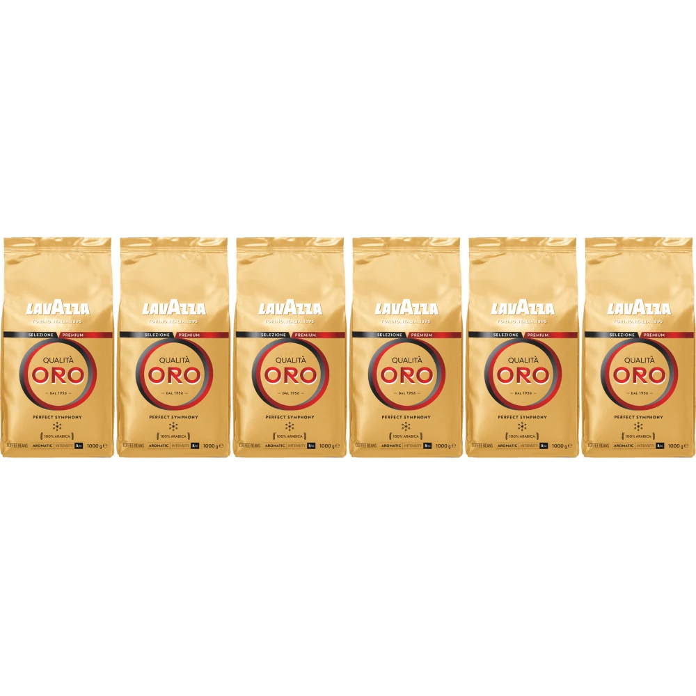 Lavazza Qualità Oro - Café en grano - 6 x 1 kilo