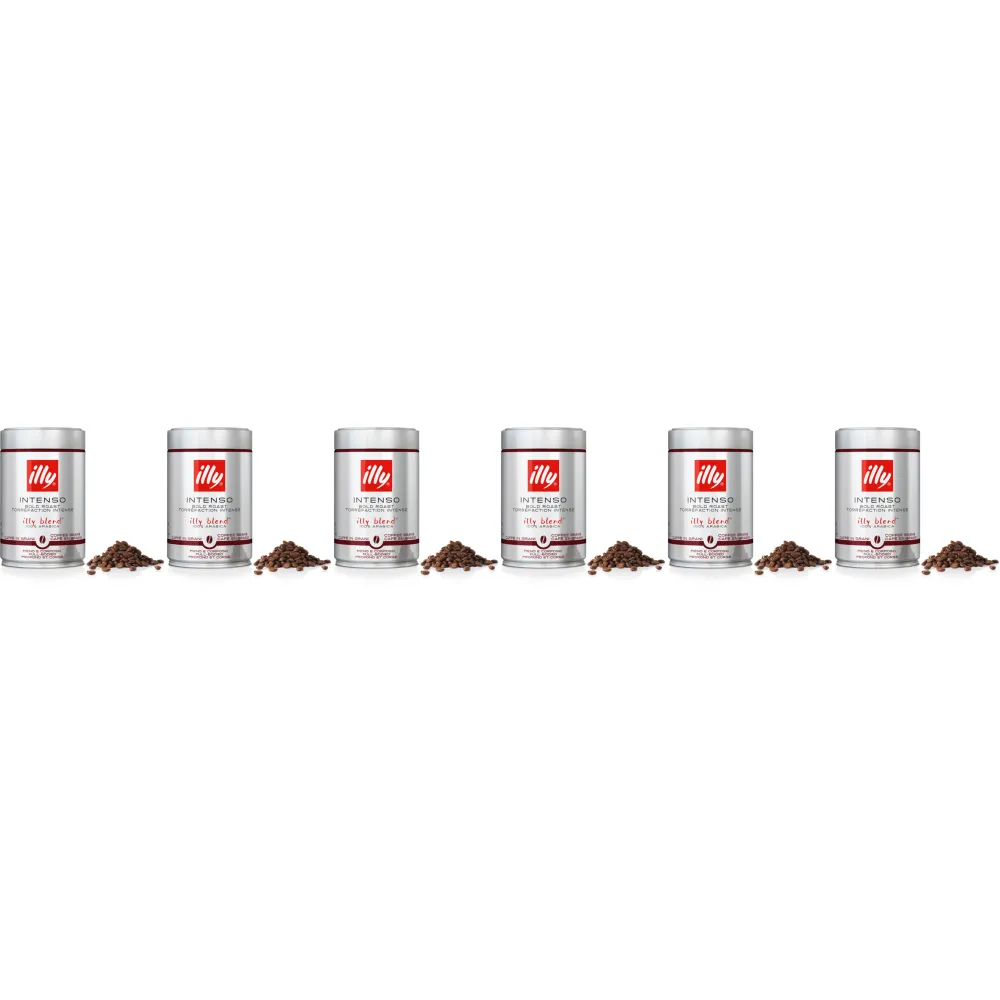 illy Intenso - café en grano - 6 x 250g
