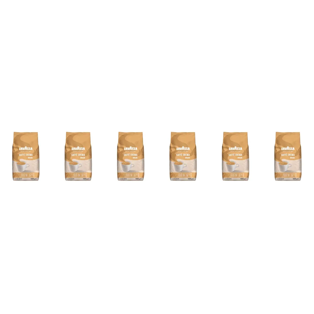 Lavazza Caffè Crema Dolce - café en grano - 6 x 1 kilo