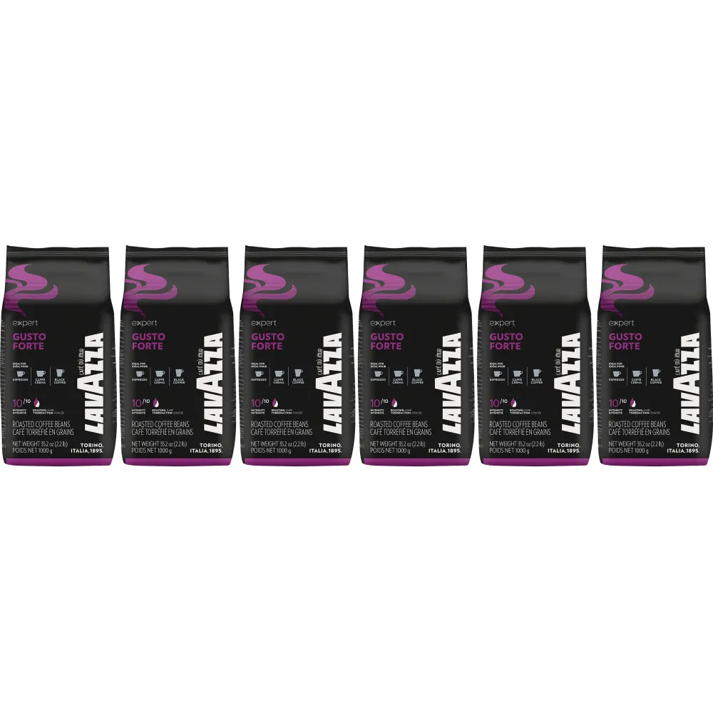 Lavazza Expert Gusto Forte - café en grano - 6 x 1 kilo