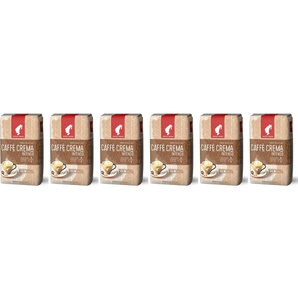 Julius Meinl Trend Collection Caffè Crema Intenso - café en grano - 6 x 1 kilo