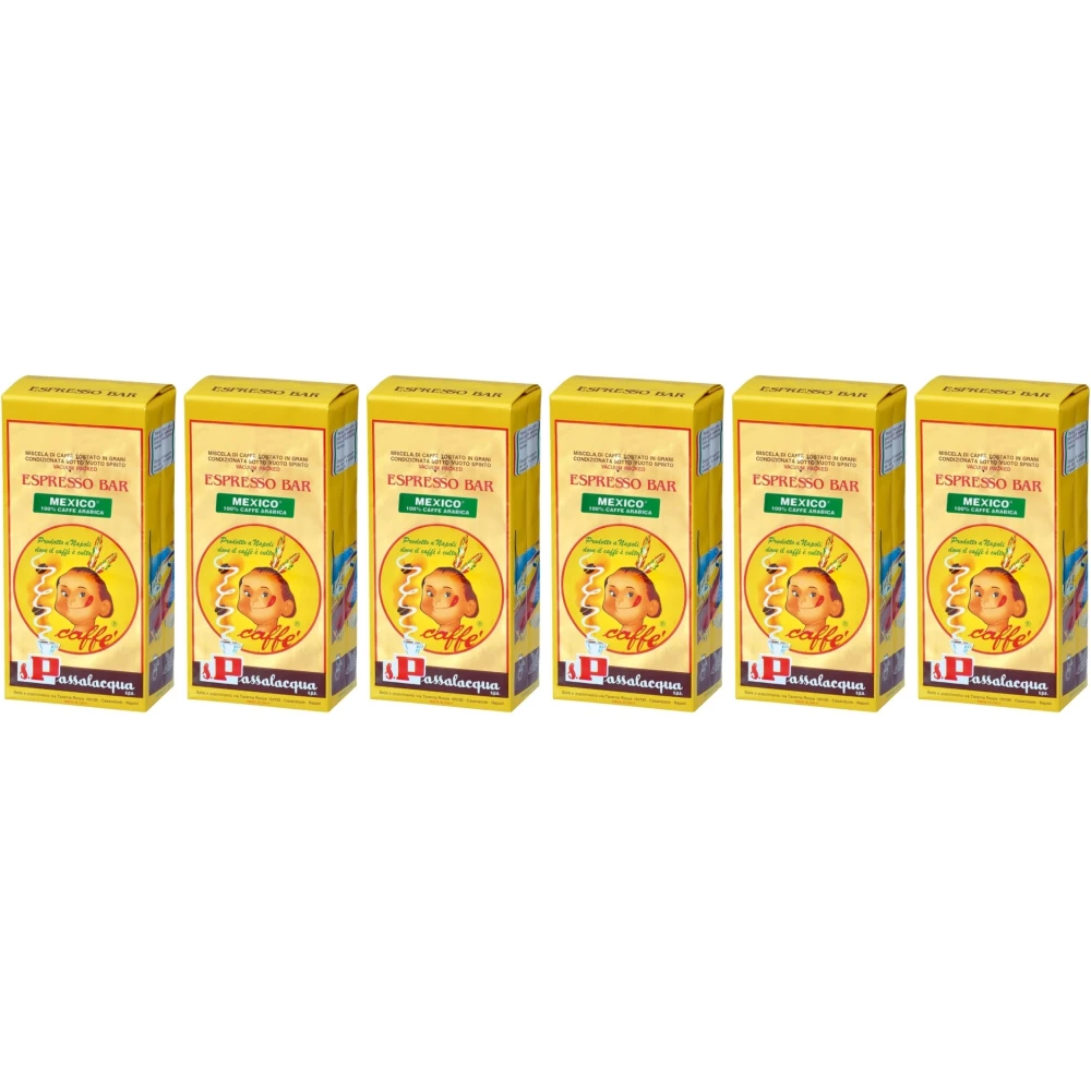 Passalacqua México - café en grano - 6 x 1 kilo