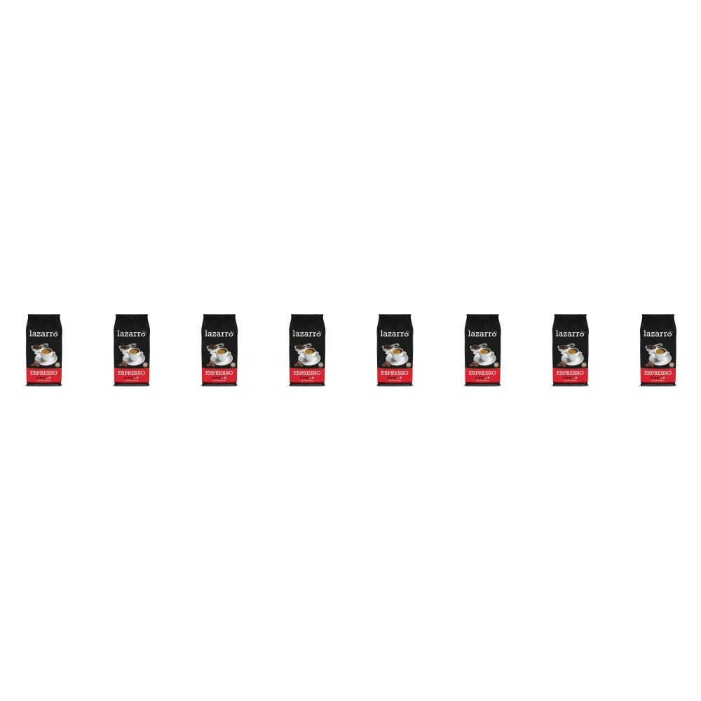 Lazarro Espresso - granos de café - 8 x 1 kilo