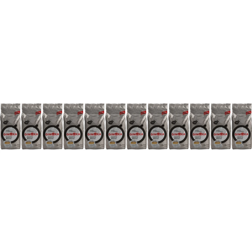 Gimoka Gusto Ricco - granos de café - 12 x 1 kilo