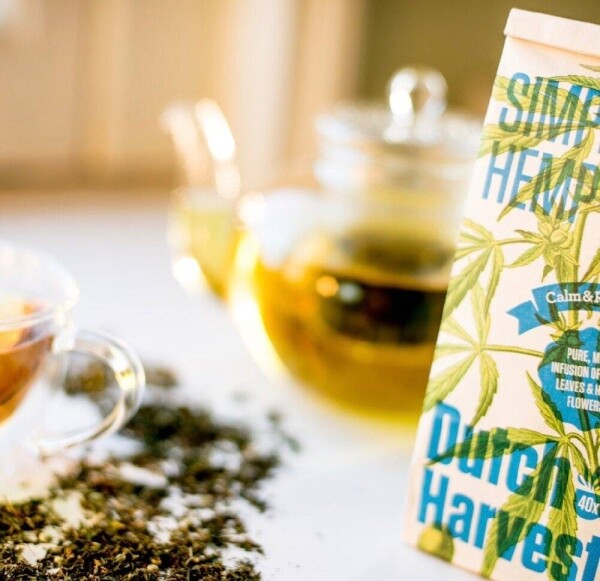 Simply Hemp - Té puro de cáñamo 40 gramos - Dutch Harvest té a granel