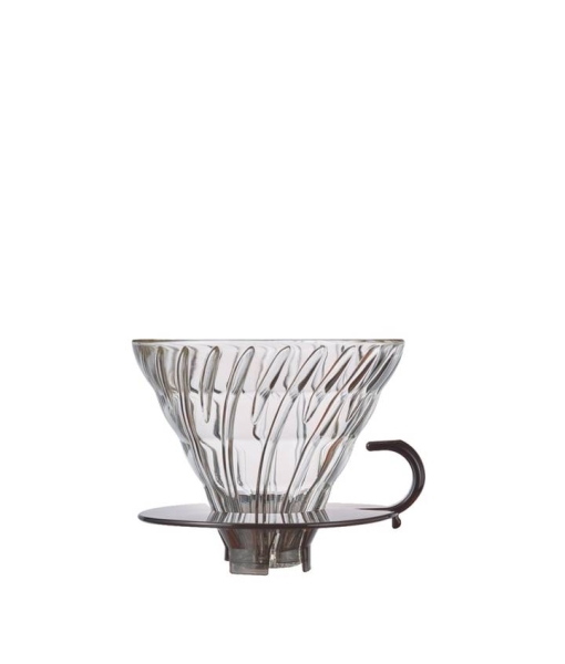 Gotero Hario V60 - vidrio negro tamaño 02