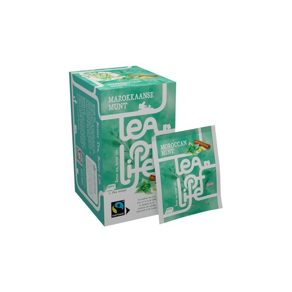 Menta Marroquí - De Comercio Justo - Tea of Life - 25 bolsitas de té