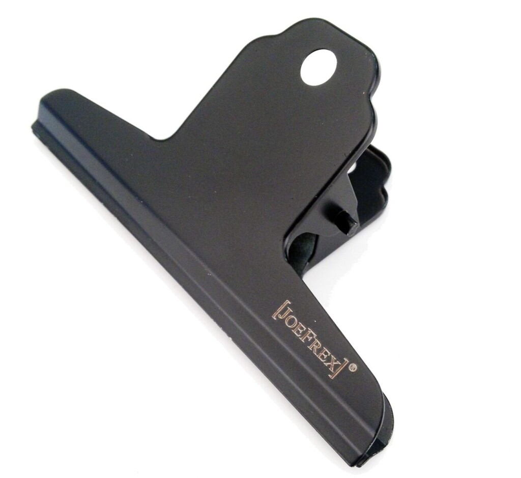 JoeFrex sellador de bolsas de café - clip de café negro - 1 pieza