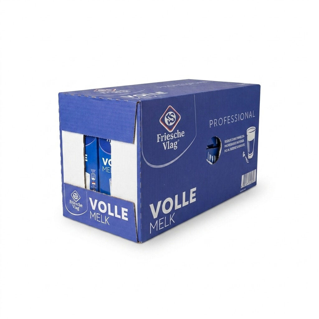 Friesche Vlag Langlekker leche entera - caja 12 x 1 litro