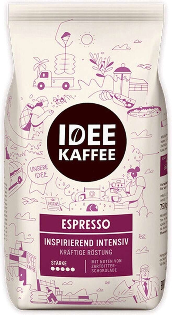 Idee Kaffee Espresso - café en grano - 750 gramos