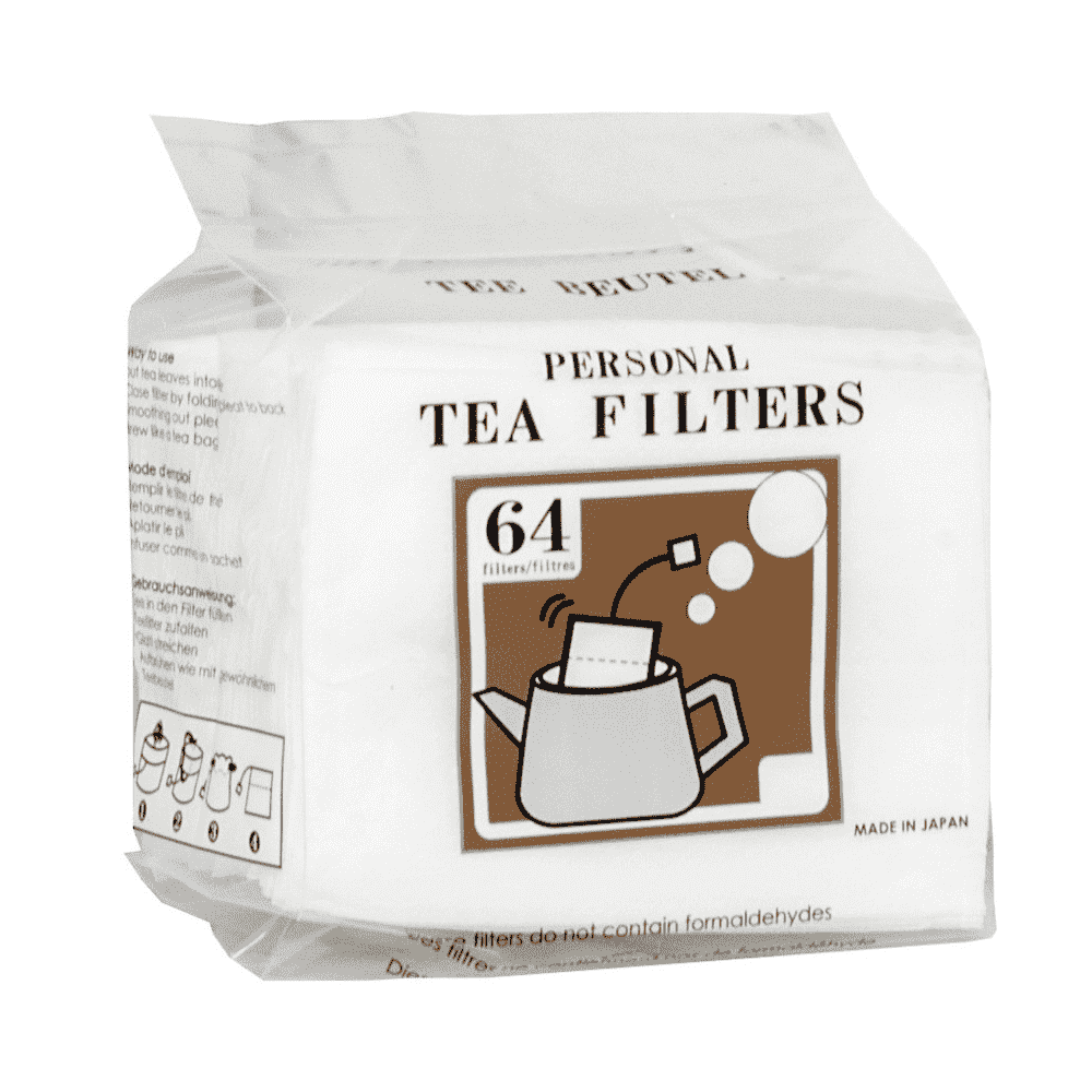 Filtro de té con cuerda paquete de 64