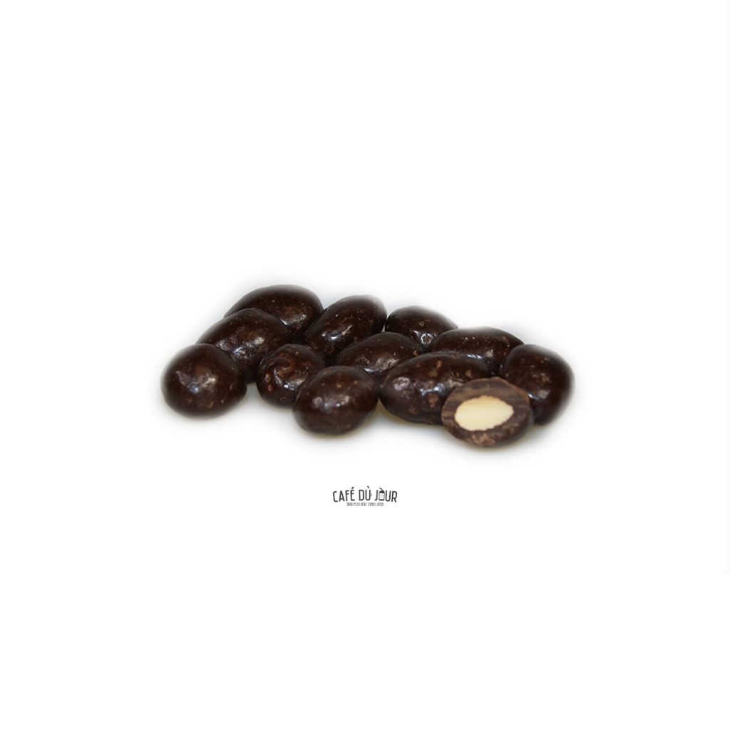 Almendras en chocolate negro 250 gramos