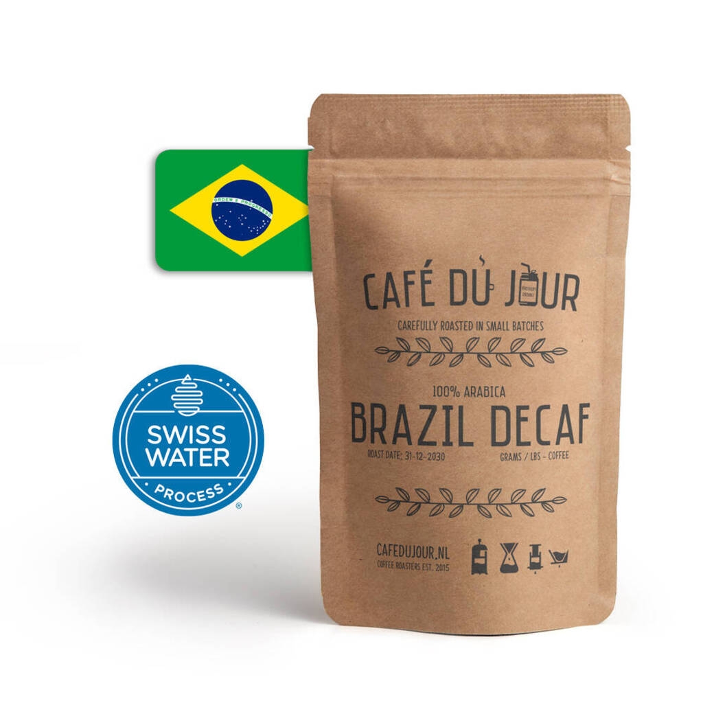 Café du Jour 100% arábica descafeinado Brasil Swiss Water®