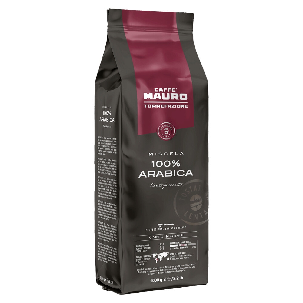 Caffè Mauro 100% Arábica Centopercento - granos de café - 1 kilo
