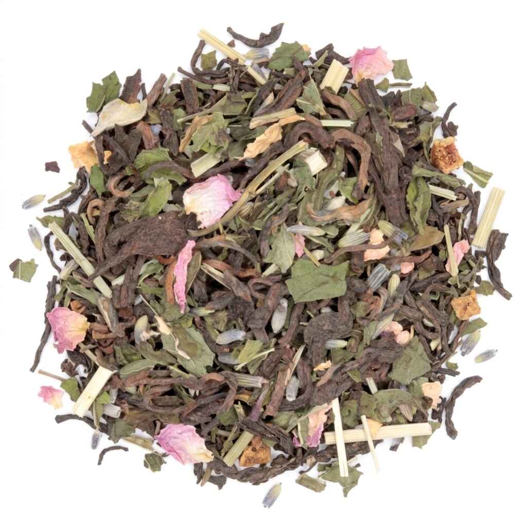 Pu Erh & Menta - Té Pu-Erh 100 gramos - Café du Jour té suelto