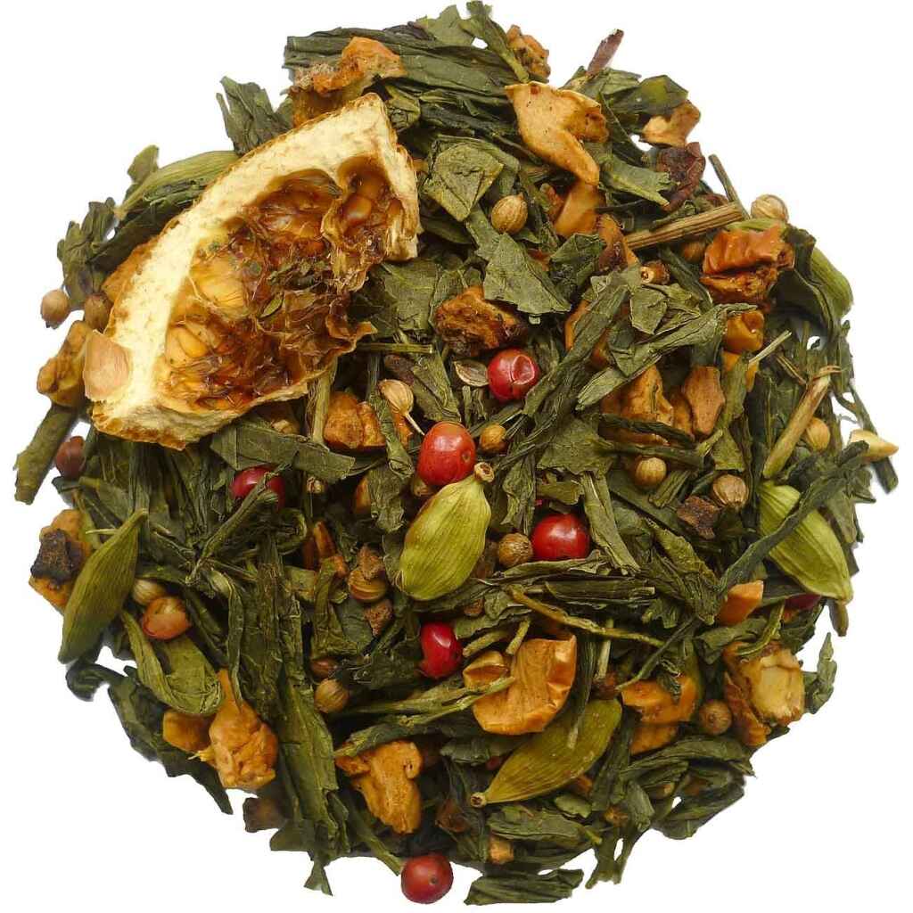 Chai verde - Té verde 100 gramos - Café du Jour té suelto