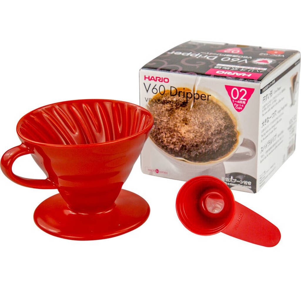 Hario Dripper rojo de porcelana n.º 2