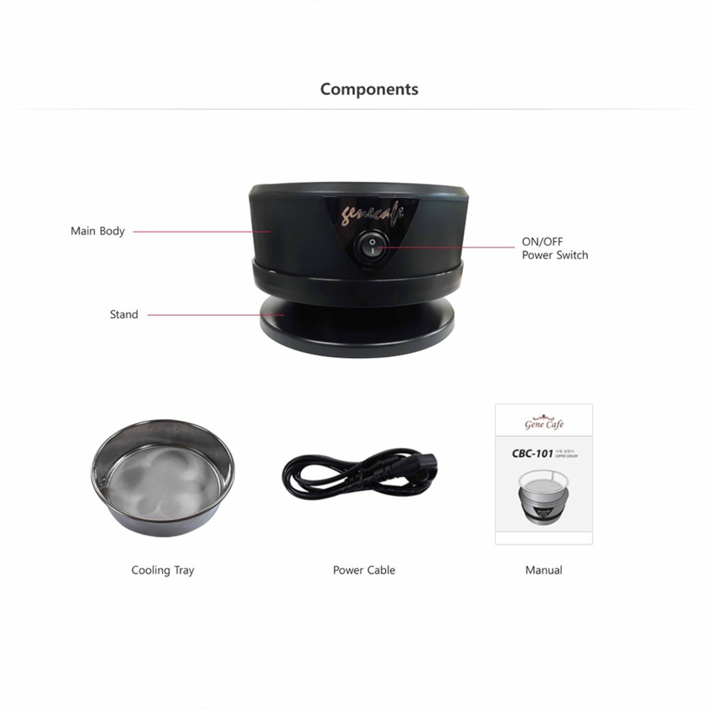 Enfriador de granos de café Gene Café CBC101 / coffee cooler