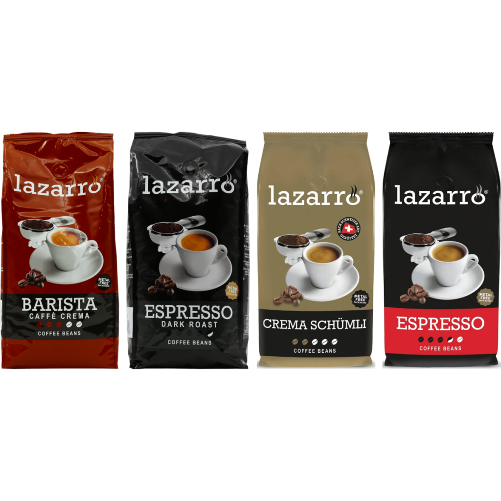 Lazarro Pack Degustación - café en grano - 4 x 1 kg