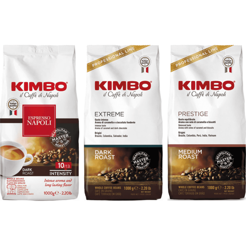 Kimbo Pack Degustación Fuerte & Intenso - 3 x 1 kg