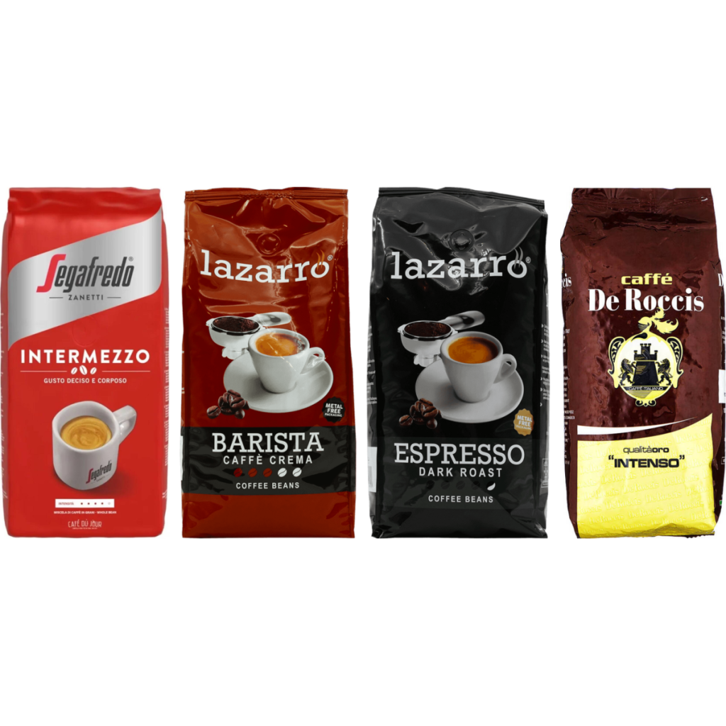 Selección Espresso Italiano - 4 x 1 kilo café en grano