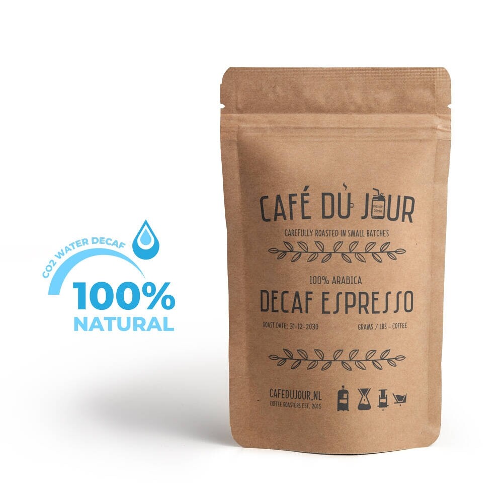 Café du Jour Espresso descafeinado 100% arábica