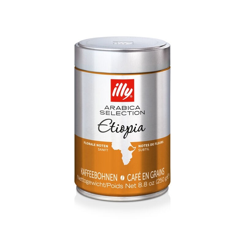 Illy Monoarabica Etiopía granos de café 250 gramos