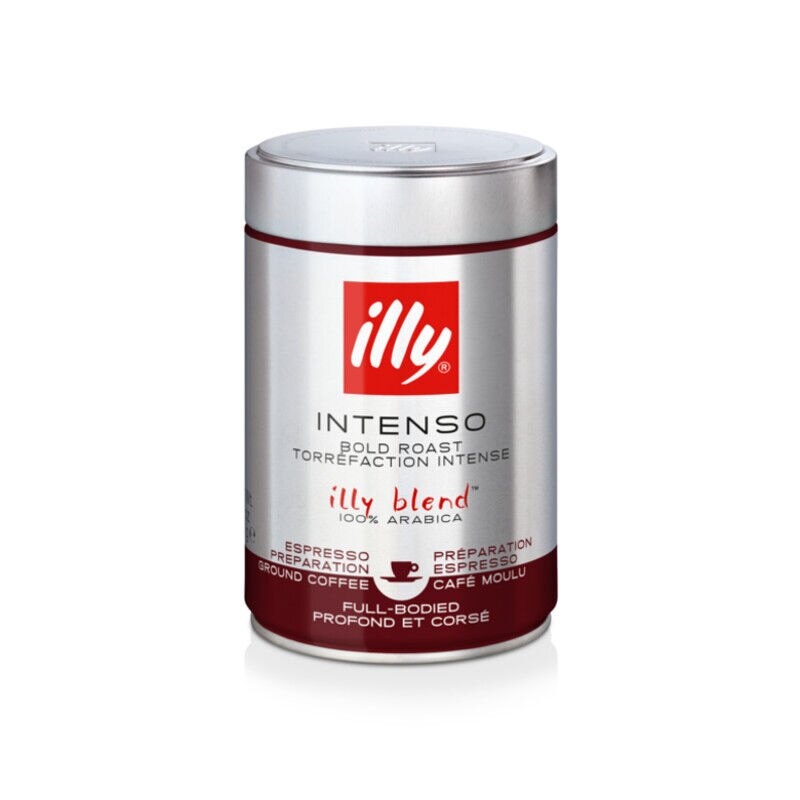 Illy tueste oscuro (intenso) 250 gramos de café molido